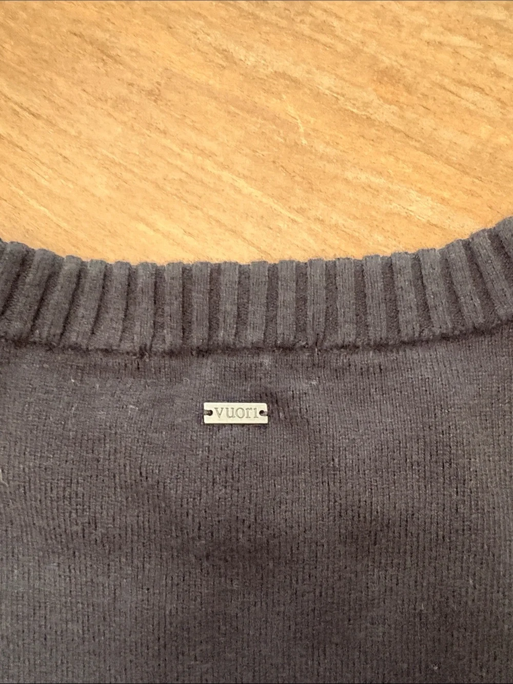 Vuori Men's Black Crewneck Sweater